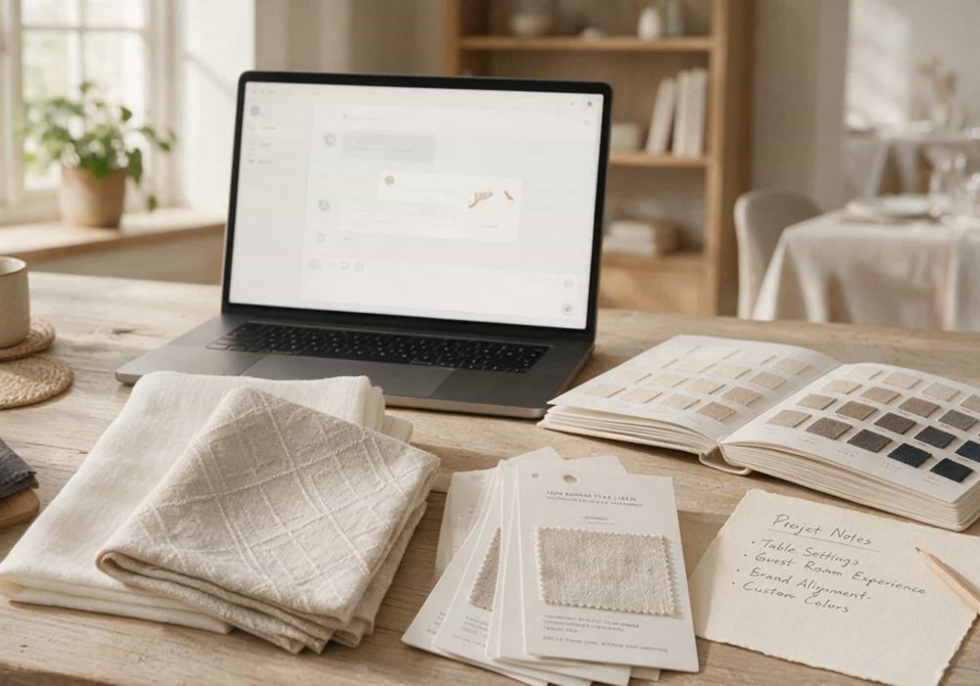 Budloop customer support for hospitality linen projects