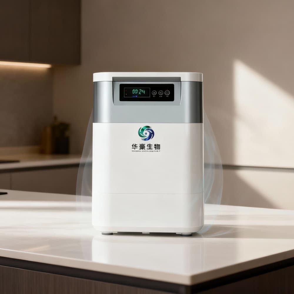 One-time microbial setup supports continuous everyday composting